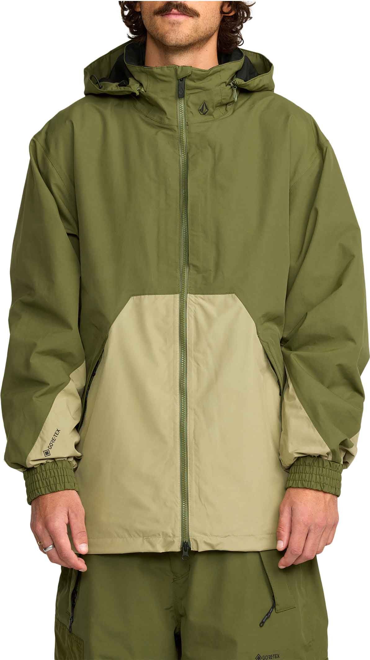 Volcom Longo Gore-Tex Jacket dark olive - Afbeelding 5