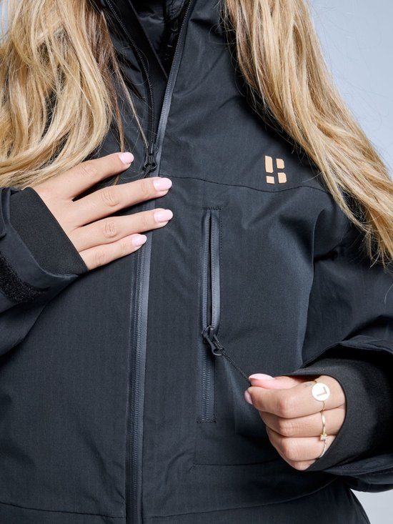 Ski-jas - Dames - Hardshell - Freeride 3L - Zwart - Afbeelding 4